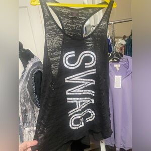 NEW Black SWAG Tank Top